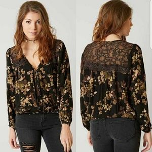 TRADE Gimmicks by BKE Floral Button Up